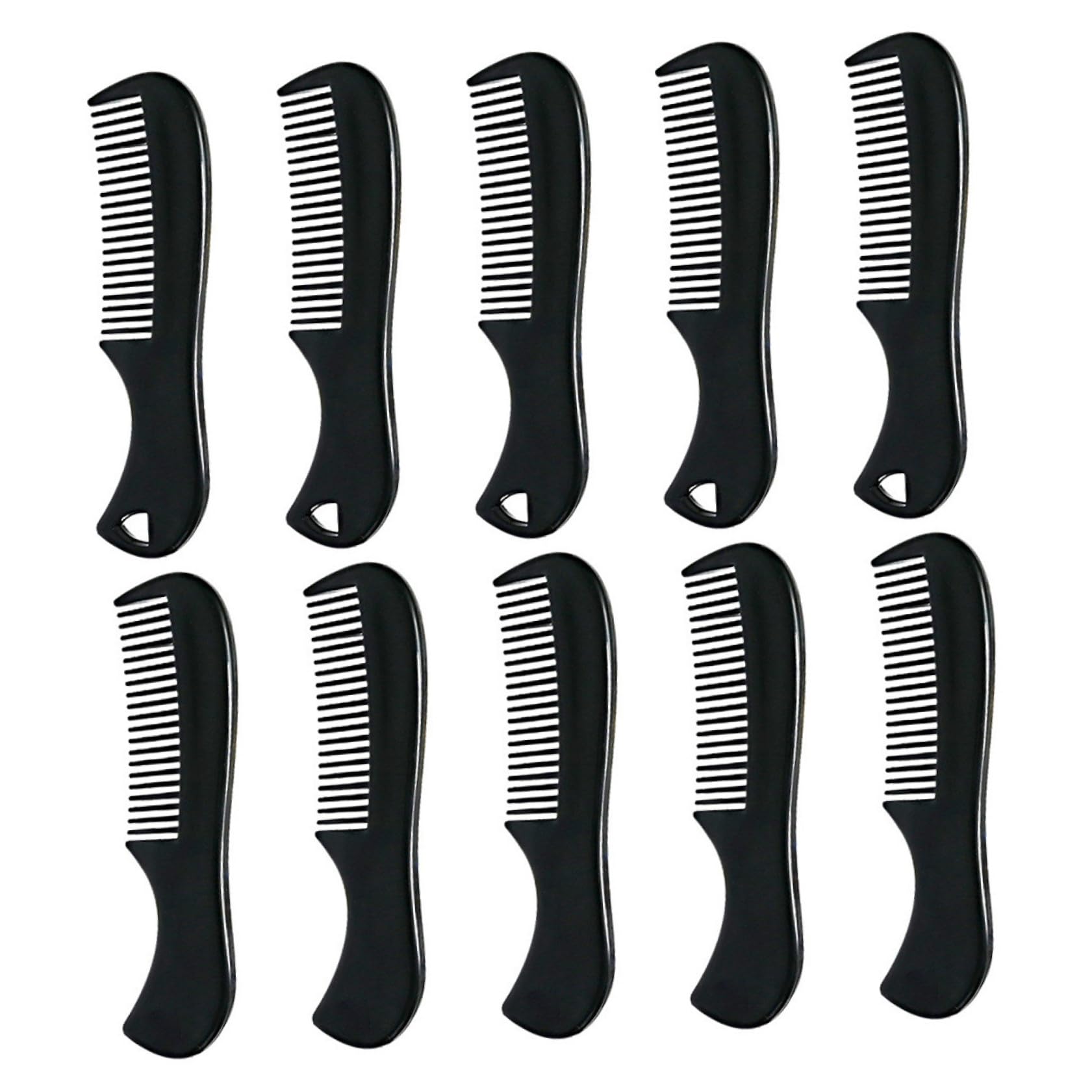 Mikinona 50stücke Teiliges Herren Pocket Kamm Für Bartpflege Und Haarstyling Bartkamm Mit Feiner Verarbeitung Für Unterwegs Für Glänzendes Und Gesundes Haar