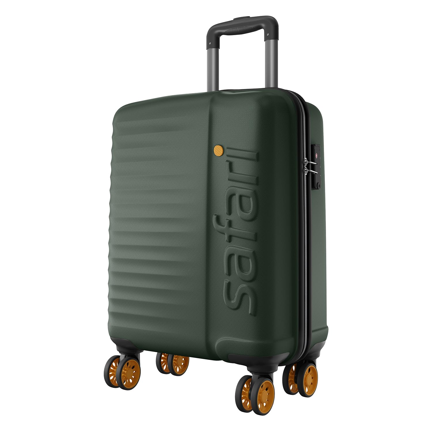 Insignia 8 Wheels 55cm Cabin Size Trolley Bag, TSA Lock, Hard Case Polycarbonate, 360º Wheeling Carry-on Luggage, Travel Bag, Suitcase for Travel, Trolley Bags for Travel, Deep Forrest-image-16