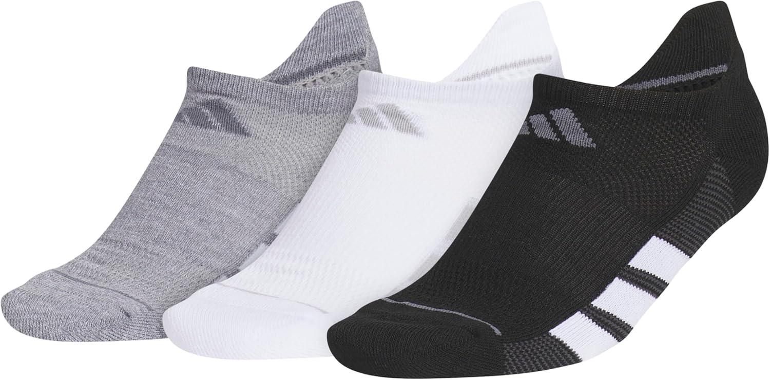adidas Womens All Day Training Workout Socks (3 Pairs) Multiple Heights