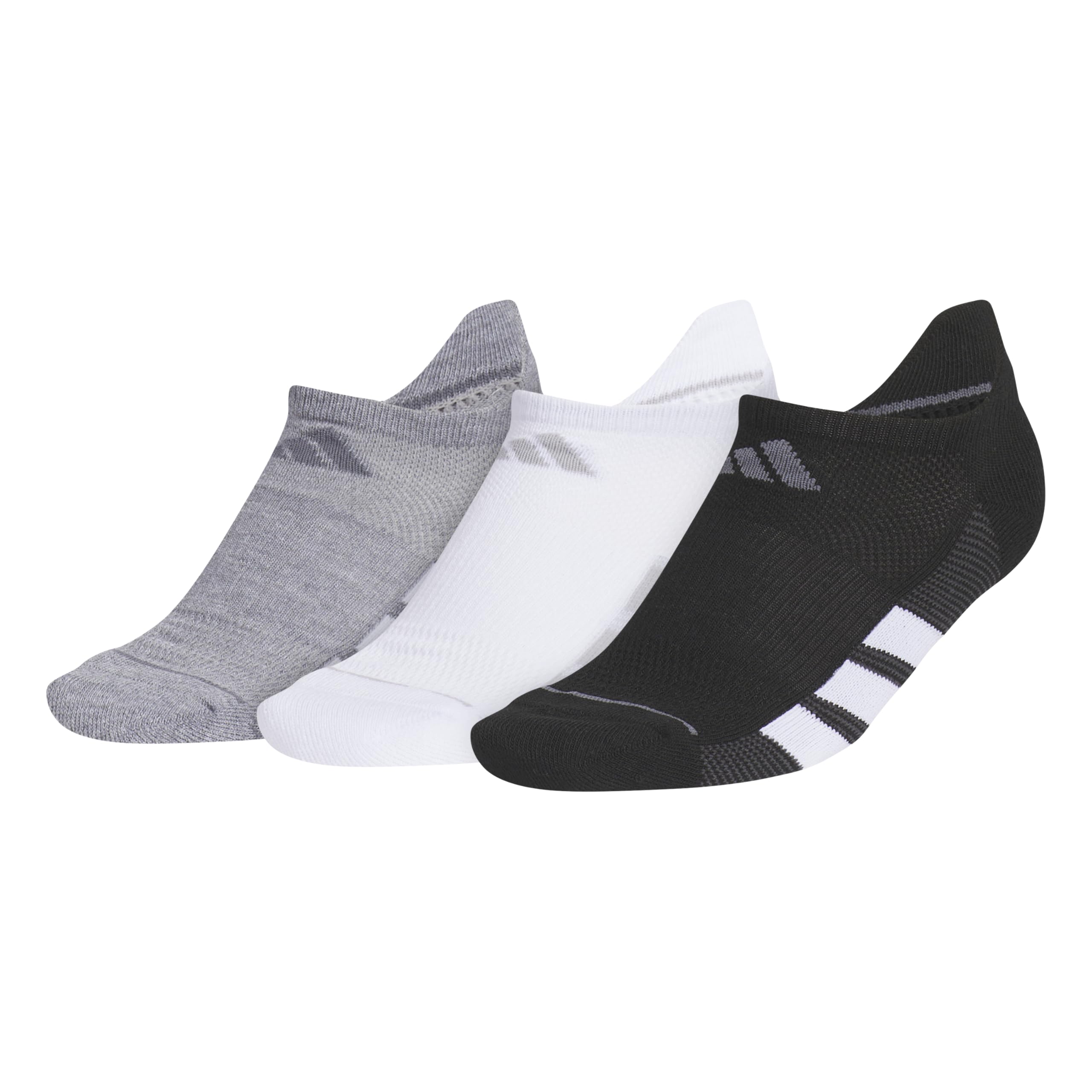 adidas Womens All Day Training Workout Socks (3 Pairs) Multiple Heights-picture-31