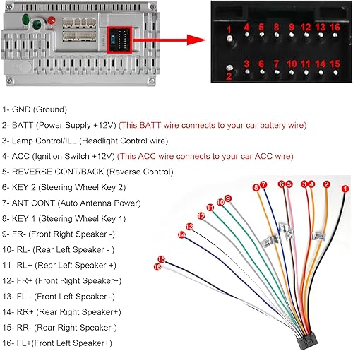 Miniatura 8 de Estéreo de coche doble DIN inalámbrico CarPlay Android Auto 2G+32G desmontable 10 pulgadas pantalla táctil Android radio coche Bluetooth AM FM