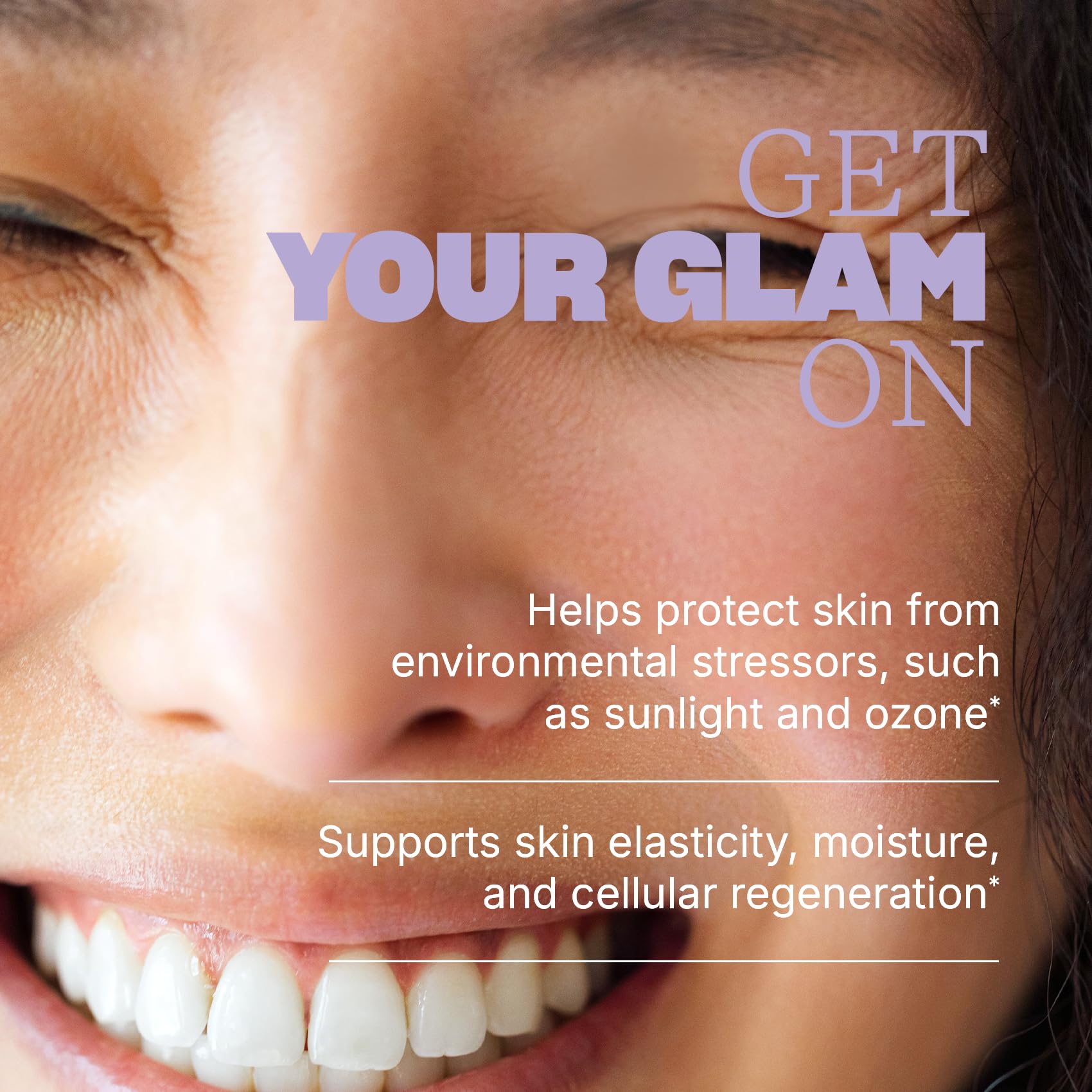 Swisse Skin Defense Glam Bites – Vitamin C, L-Glutathione & Astaxanthin – Supports Skin Elasticity, Moisture & Defense Against Environmental Stressors – Zero Sugar Gummies for Adults – 60 Count — Amazon image 4
