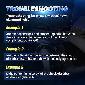 Front & Rear Strut Shock Assembly w/Coil Spring for Toyota Corolla 2003-2008, Replace 172114 172115, Left & Right, 4PCS