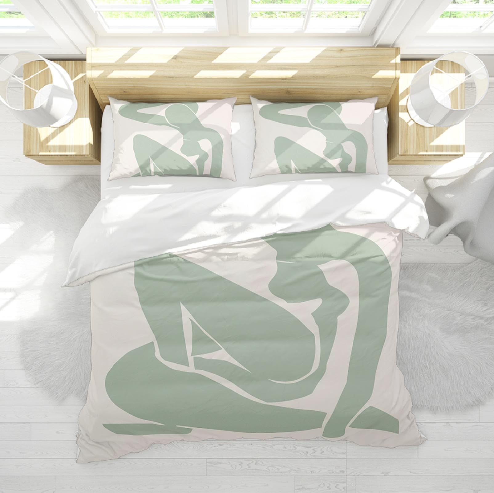 Housse de Couette Matisse 260x220cm pour un Lit Double Design
