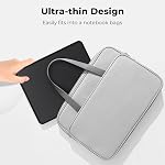 cimetech Mouse Pad, Premium-Textured Computer Mouse Mat, Improves Speed and Precision, Non-Slip Rubber Base, Superfine Fiber & Washable, Small Portable Slim Mousepad for Office and Gaming -Black