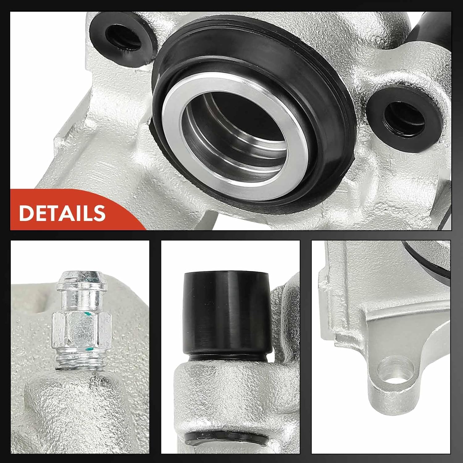 A-Premium Disc Brake Caliper Assembly Without Bracket Compatible with Select BMW Models - E90 323i/325i/325xi, E90/E91/E92/E93 328i xDrive/328i, E84 X1 - Rear Driver and Passenger Side, 2-PC Set