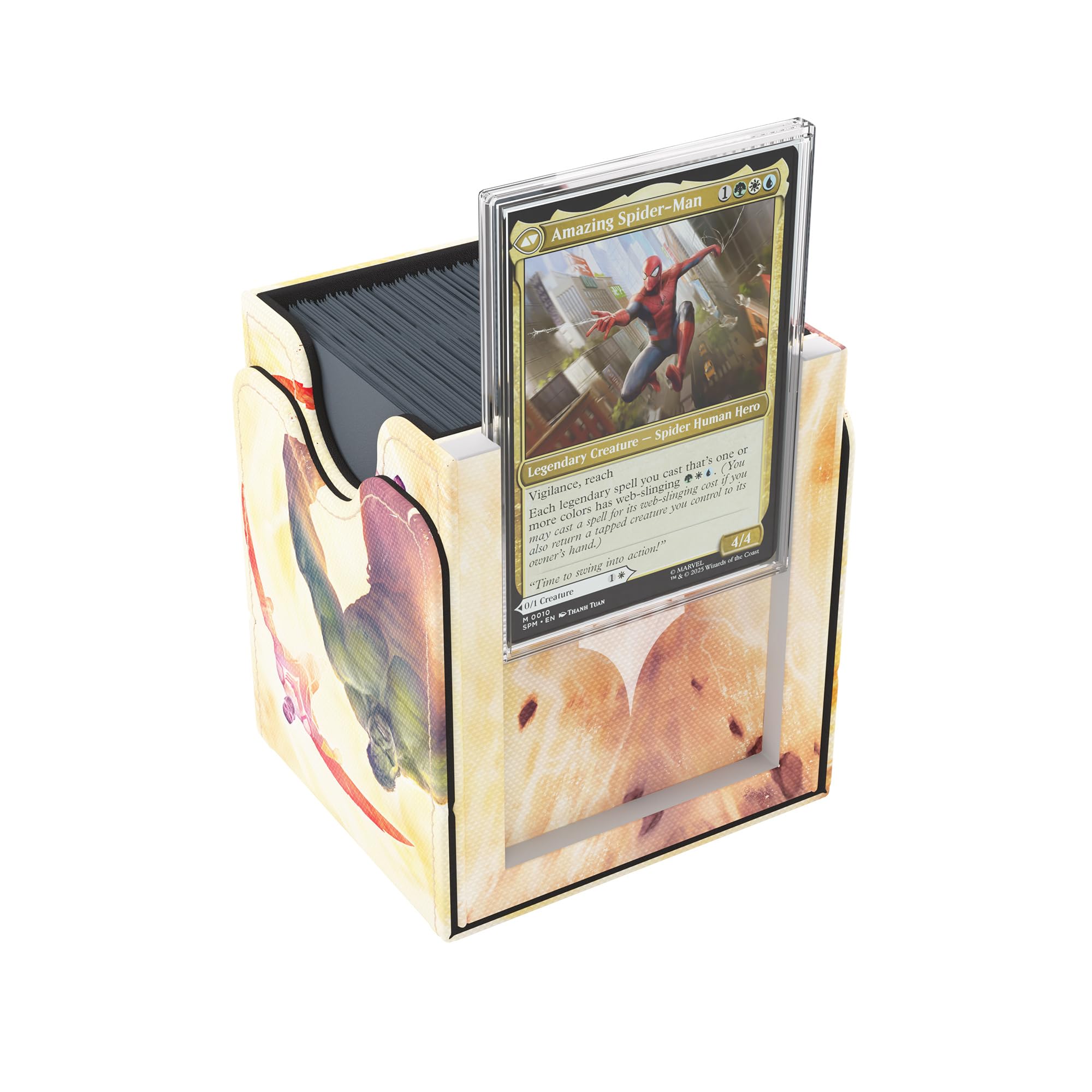 Gamegenic | Magic: The Gathering | Marvel Super Heroes Squire PLUS 100+ XL - Portal | Trading Card Game Accessory | Ages 13+