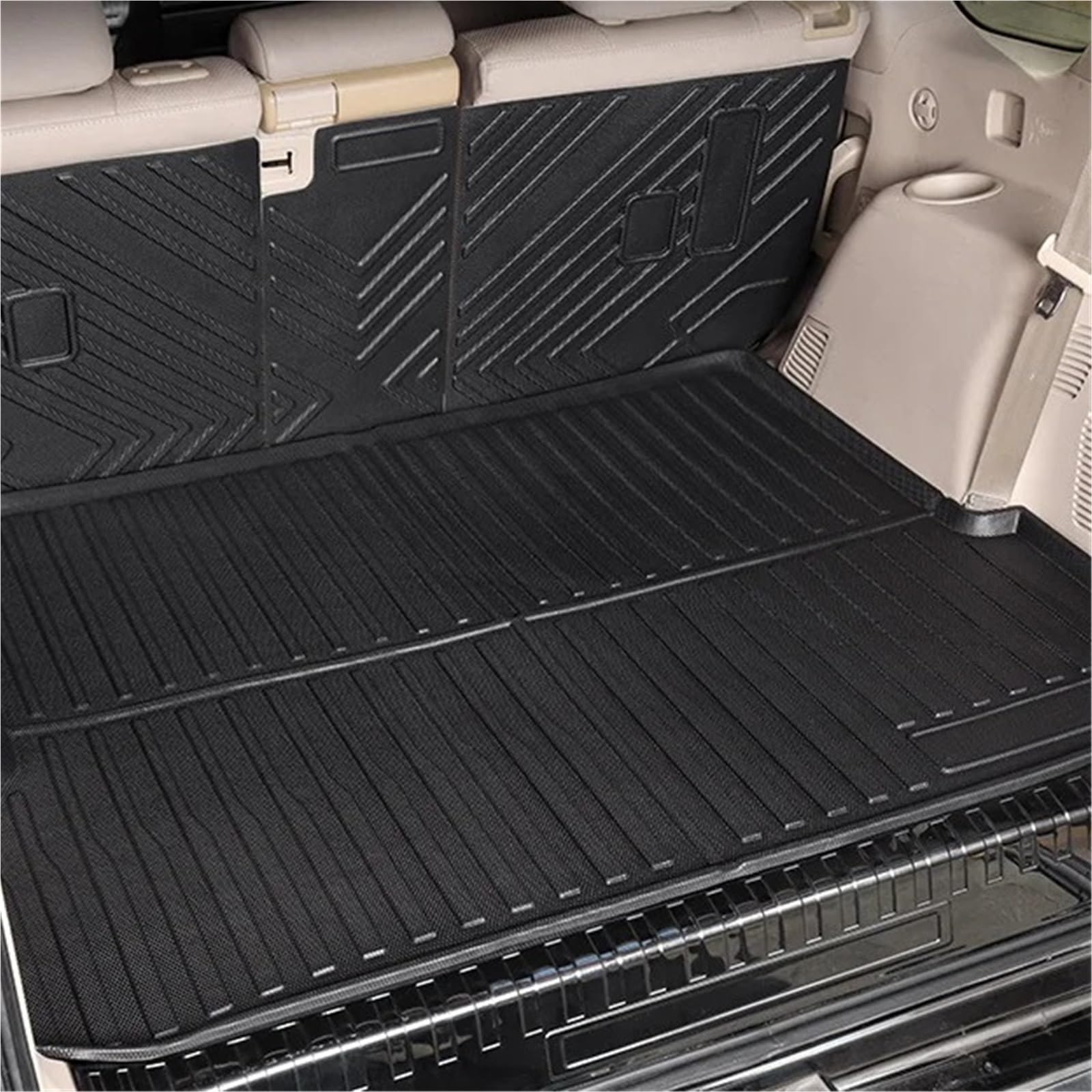 maty samochodowe Do Toyota akcesoriów do zarysowań maty bagażnika | Do Toyota 2010-2023 Do Land Cruiser 150 LC150 Prado GX460(2nd Row Trunk mat B,GX460 2010-2023)