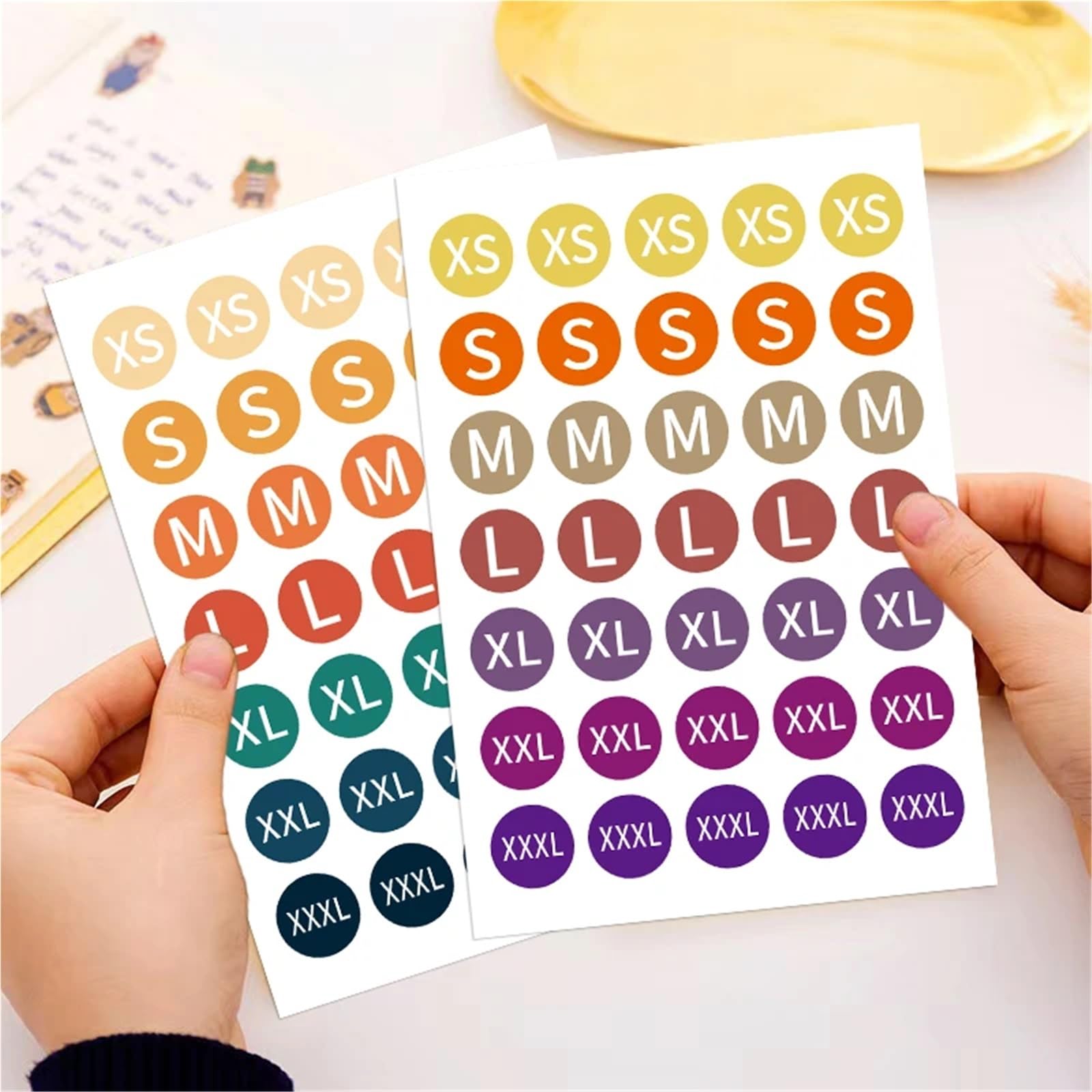Lot de 80 étiquettes autocollantes de taille créative pour enfants, ordinateur portable, téléphone, vélo, voiture - Étanche