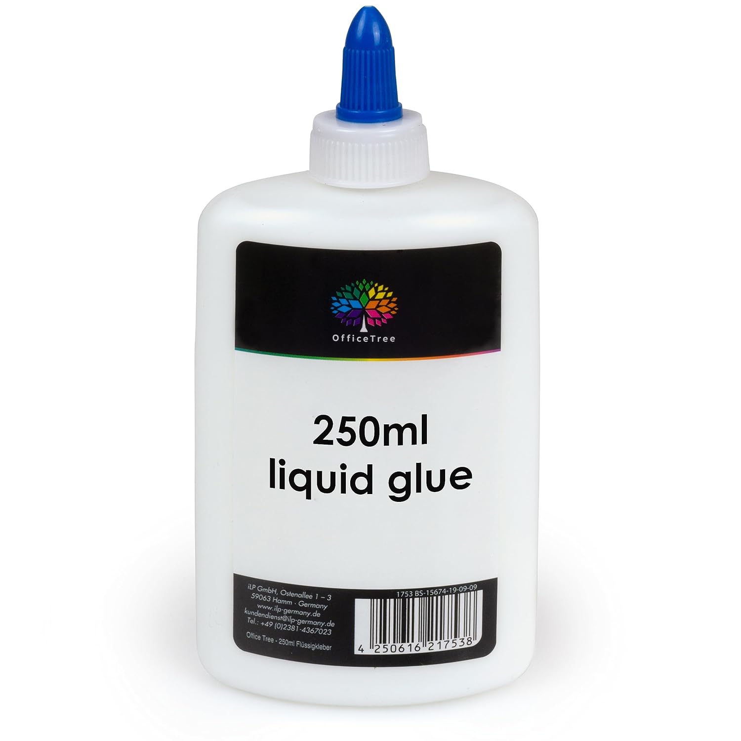 OfficeTree 250 ml Liquid White Glue For Crafts Transparent Drying
