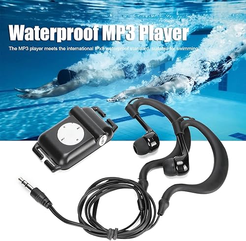 Miniatura 2 de Reproductor de MP3, reproductor de música de auriculares de 4 GB con radio FM, USB, carga rápida para natación, deportes acuáticos