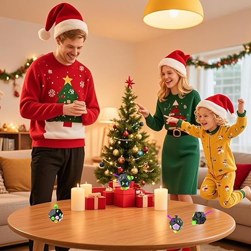 Miniatura 31 de Cubo de juguetes para ansiedad, cubo de descompresión de 12 caras, alivia el estrés y la depresión ansiosa con autismo para niños y adultos