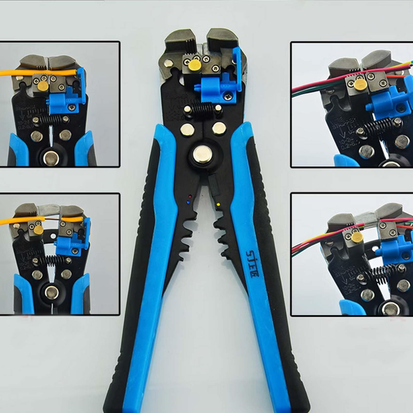 Alicates Pelacables Automáticos Multifunción de 8 Pulgadas