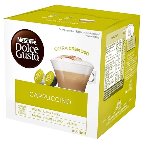 Miniatura 2 de Nescafé Dolce Gusto para cerveceros Nescafe Dolce Gusto, capuchino, 16 cápsulas (paquete de 3)