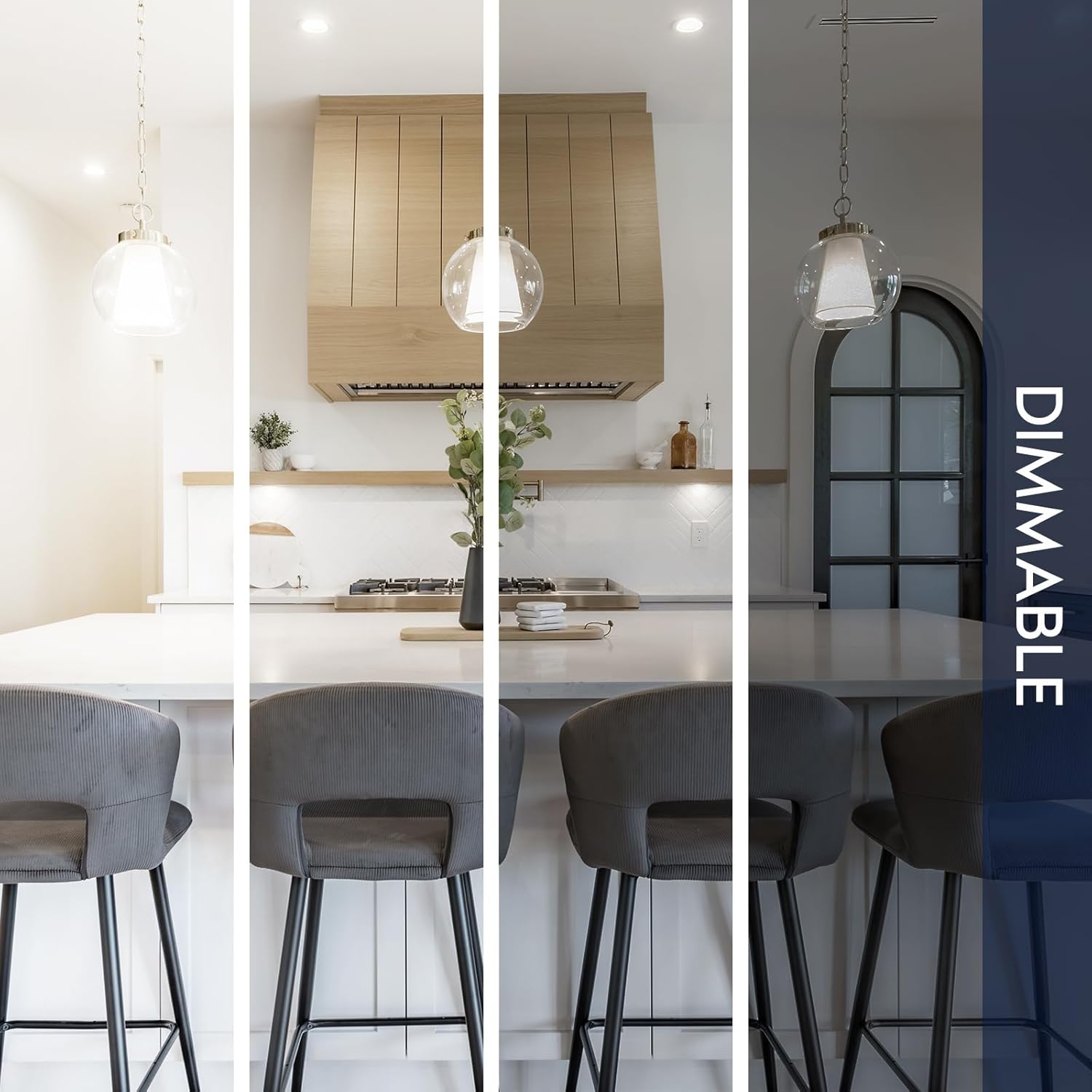 LUXRITE A19 LED Light Bulb 75 Watt Equivalent, CRI90, 5CCT Selectable 2700K 3000K 3500K 4000K 5000K, Dimmable, 1100LM, Standard LED Light Bulbs 11W, E26 Base, CEC Title 20, ETL Listed (16 Pack)