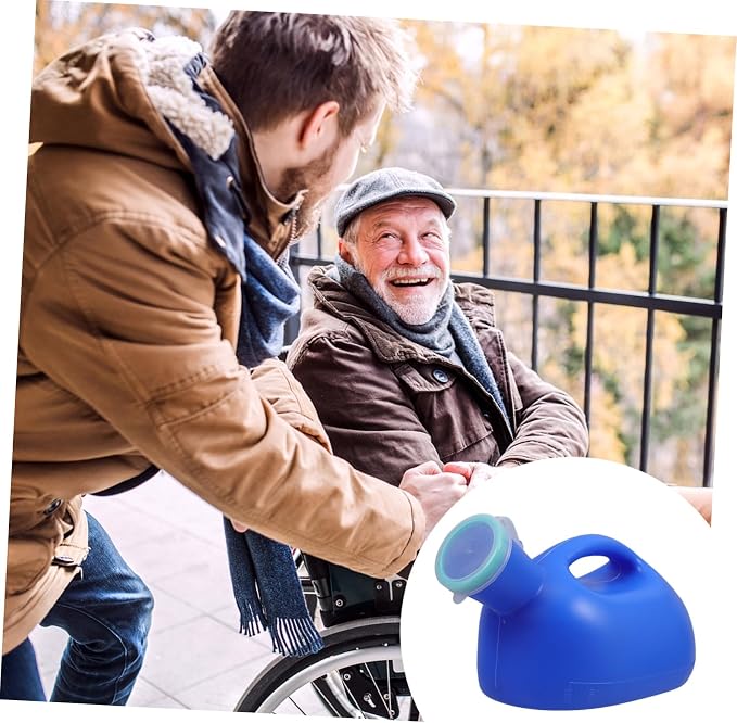 Orinal portátil para hombre Ipetboom azul miniatura 5