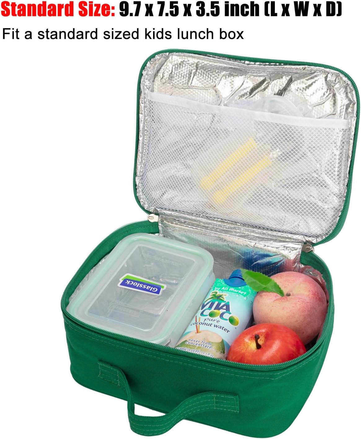 Insulated Kids Lunch Box Bag Boys