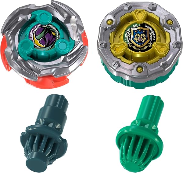 Beyblade X Sneak Attack Battle Set mit Beystadium-Arena, 2 rechtsdrehenden Takara Tomy Kreiseln, 2 Startern, ab 8 Jahren - 3