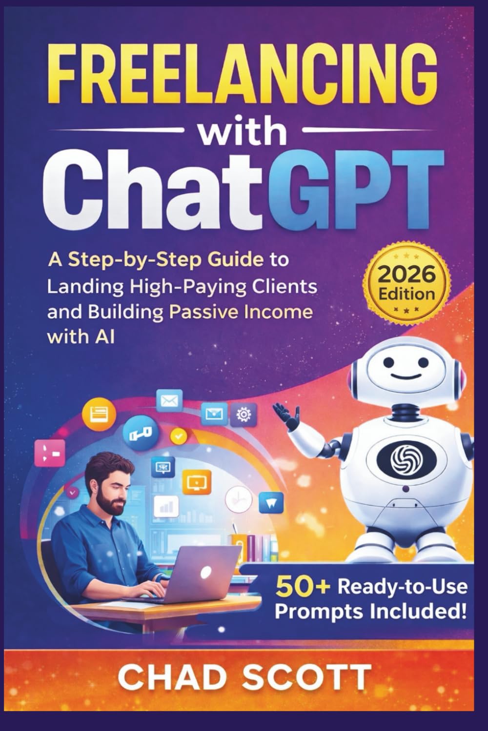 FREELANCING with ChatGPT: The Complete Step-by-Step Guide to Landing High-Paying Clients and Building Multiple Passive Income Streams as a Writer, Social Media Manager & Virtual Assistant