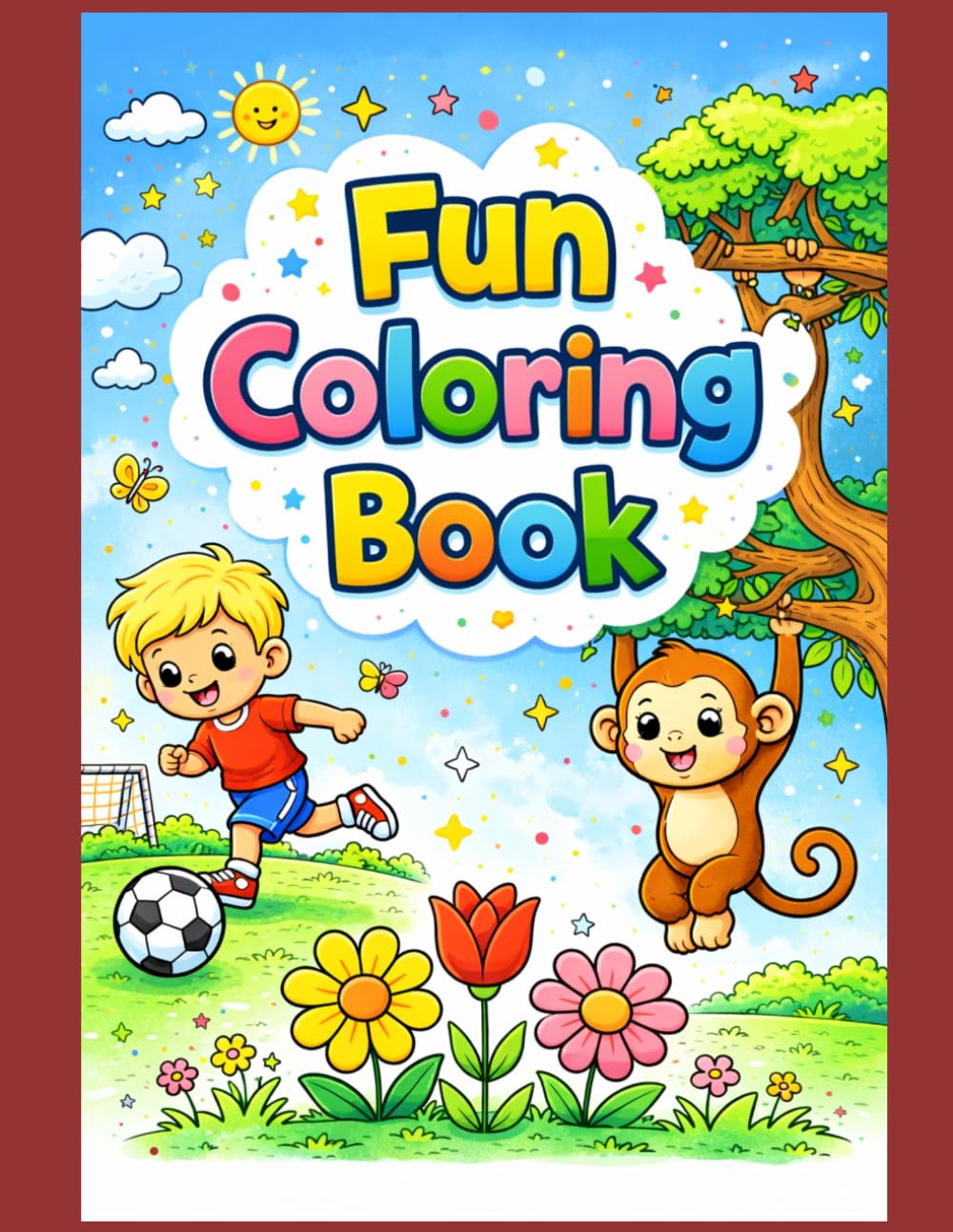 Fun Coloring Book For Kids