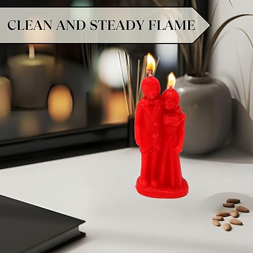 Miniatura 5 de Vrinda Molde decorativo erótico para velas de retrato de pareja, velas románticas hechas a mano para rituales, hechizos, matrimonio y ocasiones