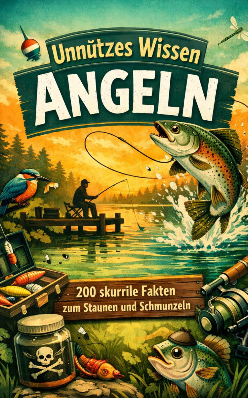 Unnützes Wissen Angeln: 200 skurrile Fakten zum Schmunzeln und Staunen
