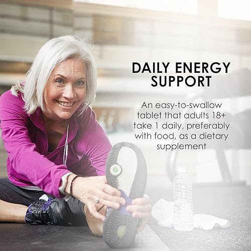 Miniatura 3 de MASON NATURAL Vitamina B12 de 50 mcg con calcio, suministro para 100 días, suplemento dietético para apoyar los niveles de energía natural, 100