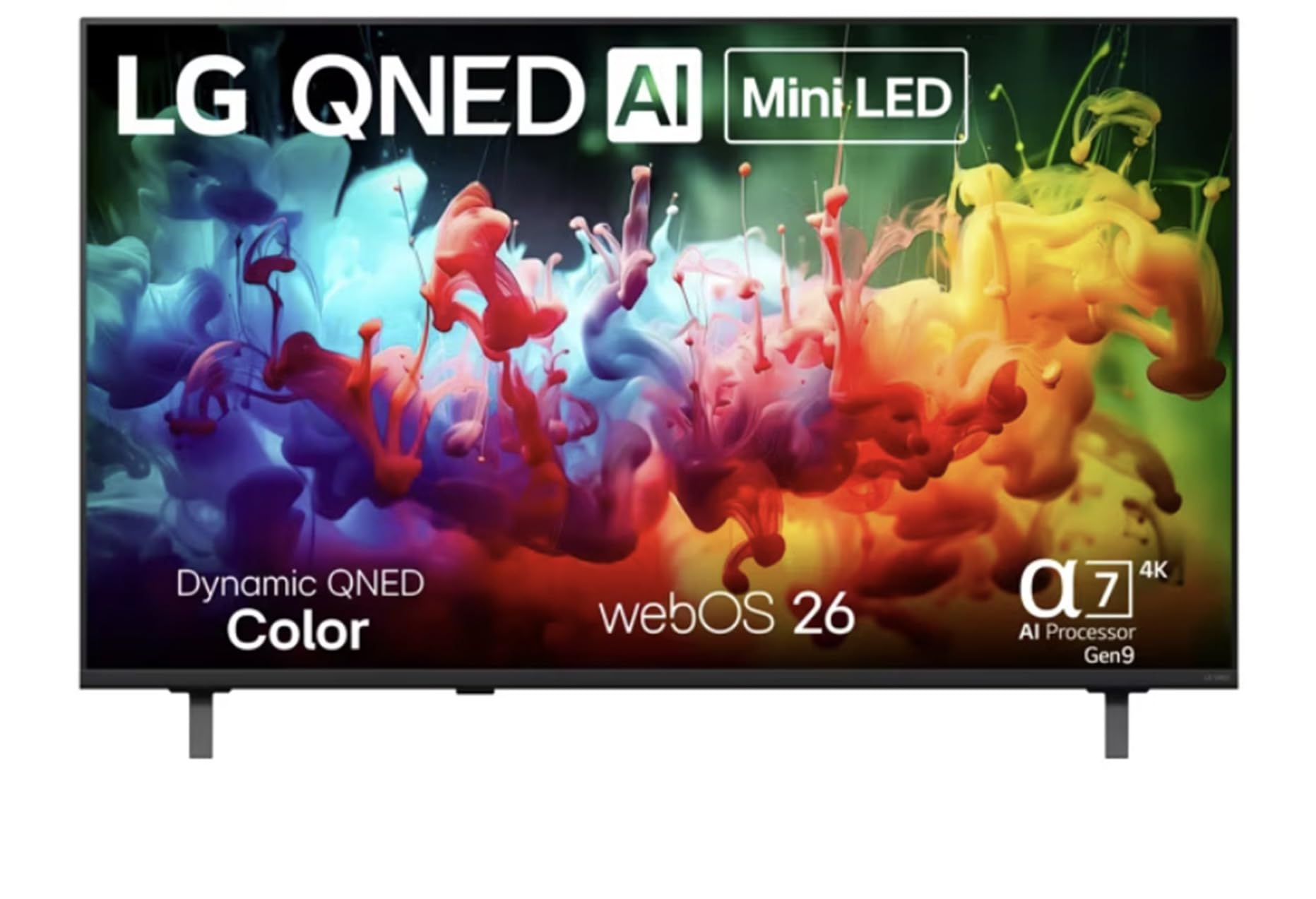 LG 50QNED75BUA 50" Mini LED Smart TV with 4K AI Super Upscaling (2026)