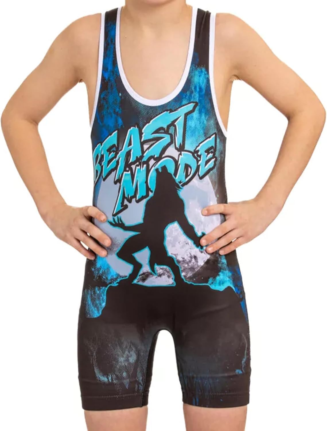 Unisex Wrestling Singlets for Adults, Animal & Beast Themed Singlets for Men & Women, Adult Sizes XS-3XL