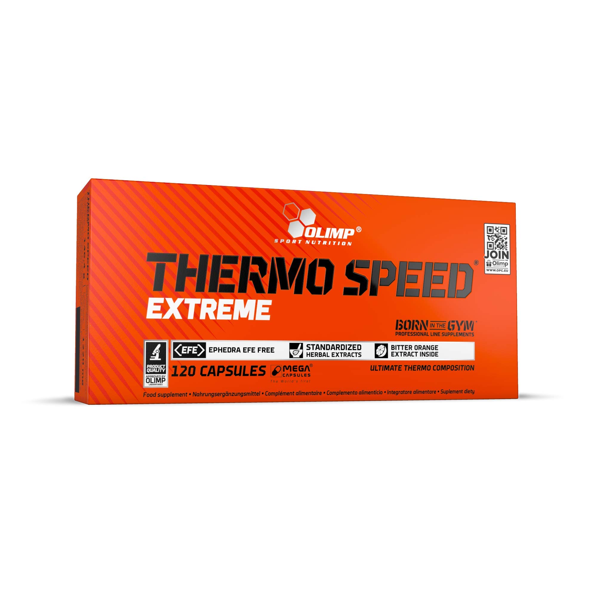 OLIMP SPORT NUTRITION Thermo Speed Extreme Mega Capsules - Pack of 120 Capsules