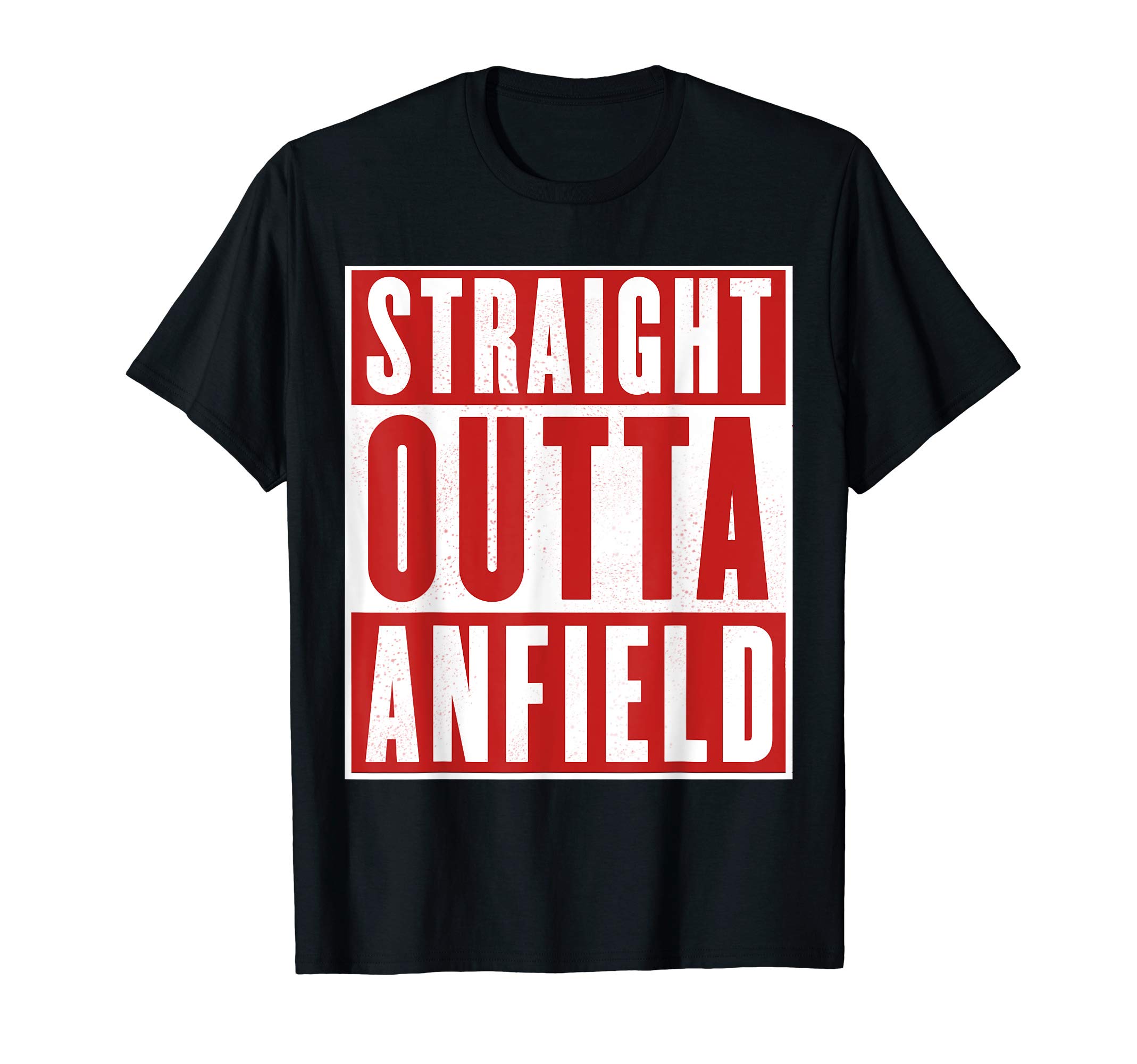 JR Custom GrafixStraight Outta Anfield - Liverpool T-Shirt