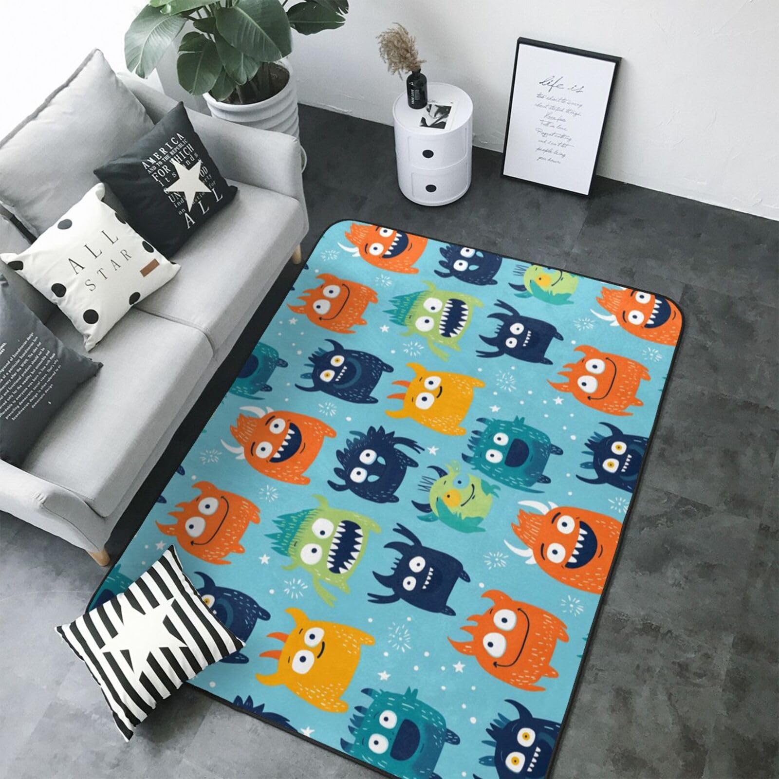 Tapis doux grand format lavable pour en finir avec les sols froids et glissants