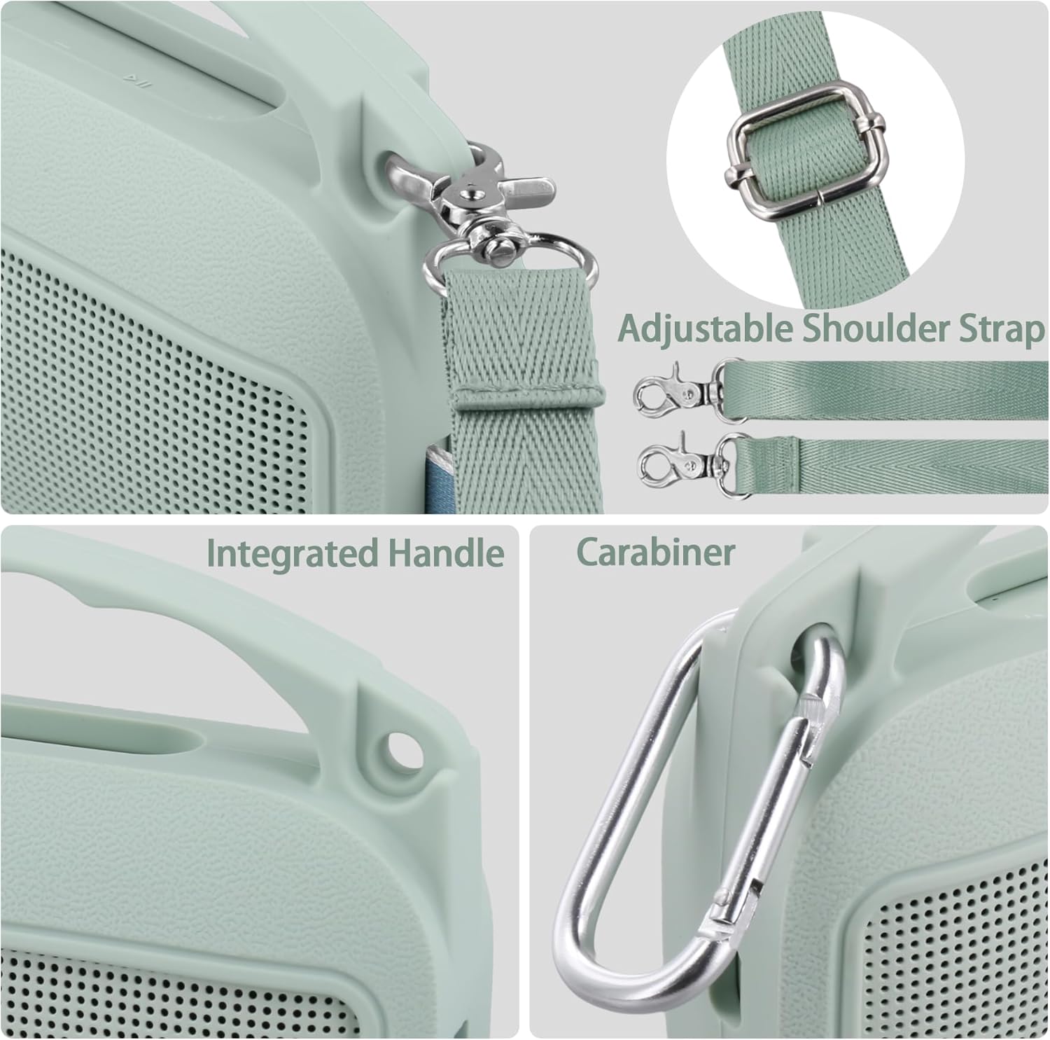 Soft Silicone Cover Case for Bose New SoundLink Flex Portable Bluetooth Speaker 2nd Gen,Alpine Sage Silicone Cover - Image 6