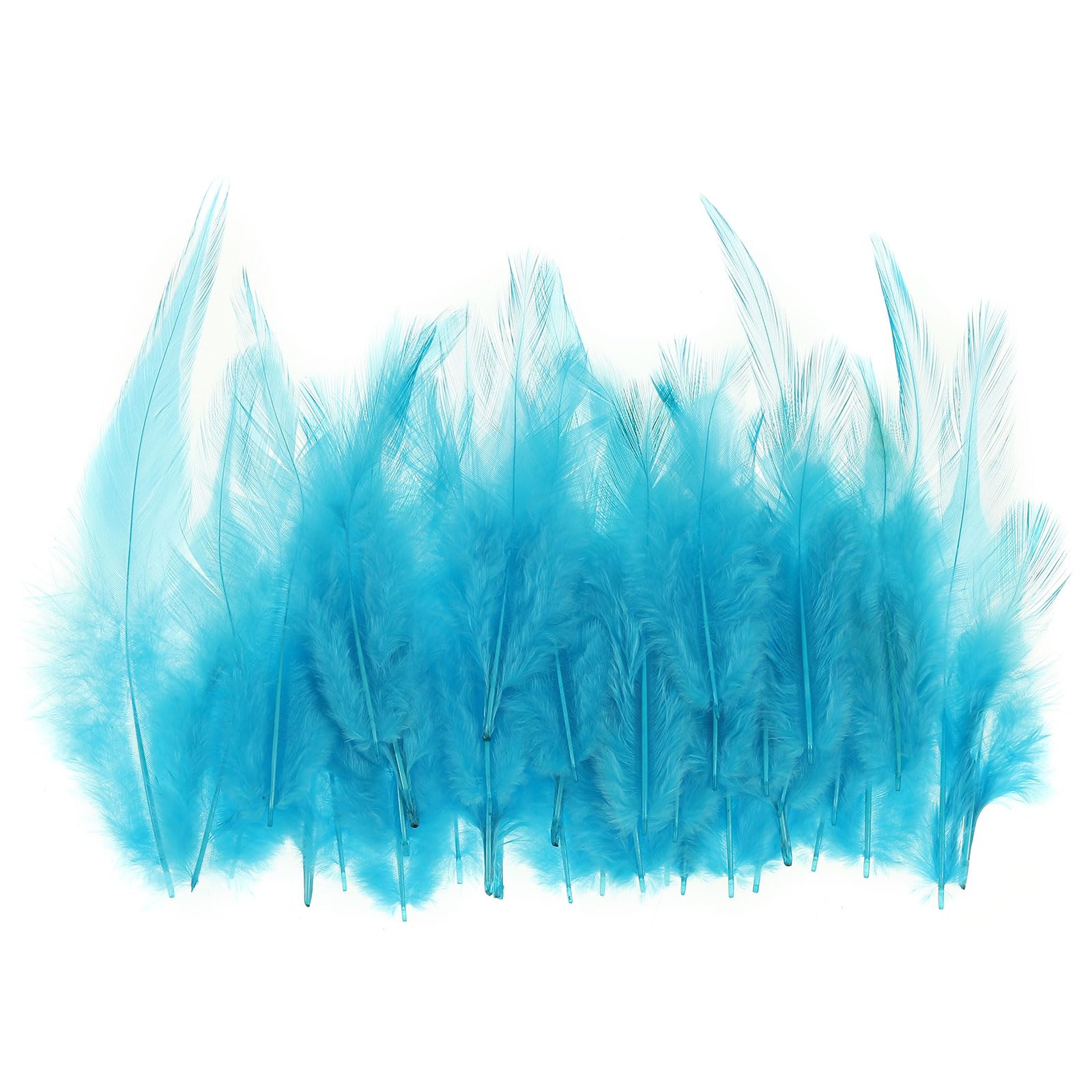 PATIKIL 3-6 Inch Saddle Hackle Rooster Feather