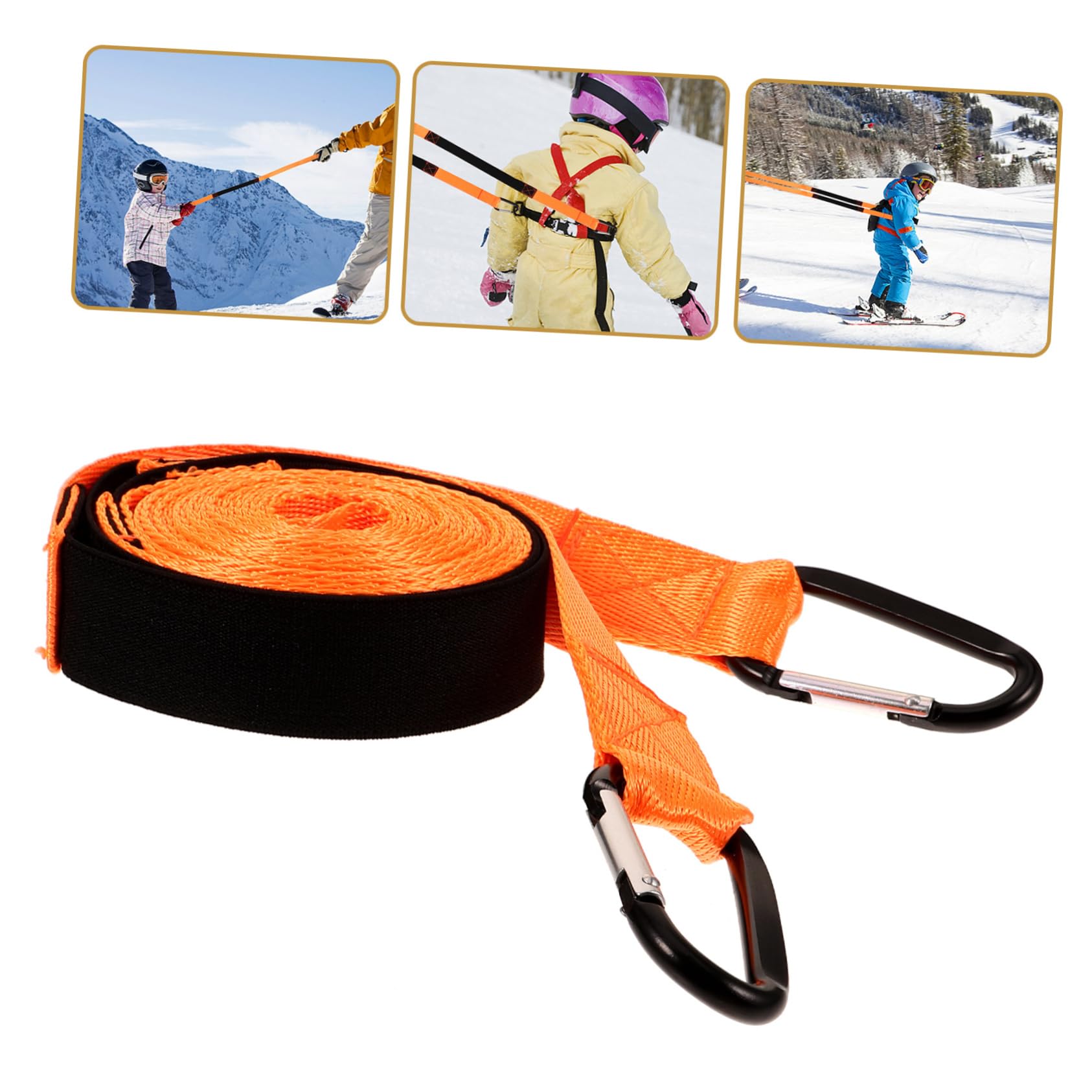 Toyvian pour Enfant avec Corde De Ski Ceinture De Maintien D'Équilibre pour Le Patinage De Ski Laisse De Ski Ceinture d'apprentissage du Ski Sangle