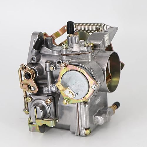 Miniatura 4 de KIPA Carburador para VW Beetles Super Beetles 1971-1979 motor de doble puerto de 1600 cc más grande de 1535in Carby Bore 12 V Choke eléctrico PICT-3
