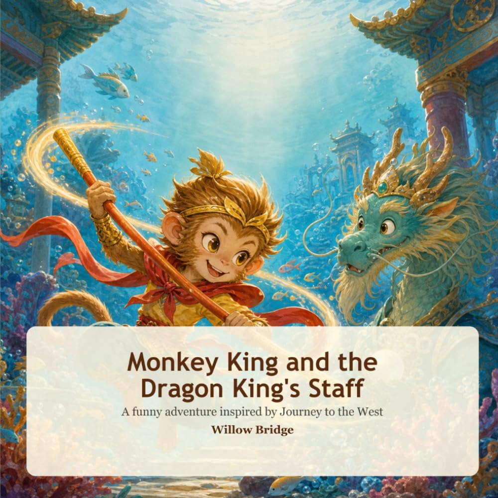 Monkey King and the Dragon King's Staff: A funny adventure inspired by Journey to the West