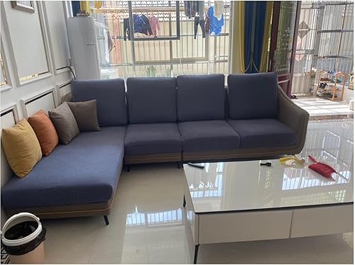 Miniatura 8 de Funda mágica para sofá universal, elástica y resistente al desgaste, resistente al desgaste, funda de cojín de 1, 2 y 3 plazas para sofá en forma de