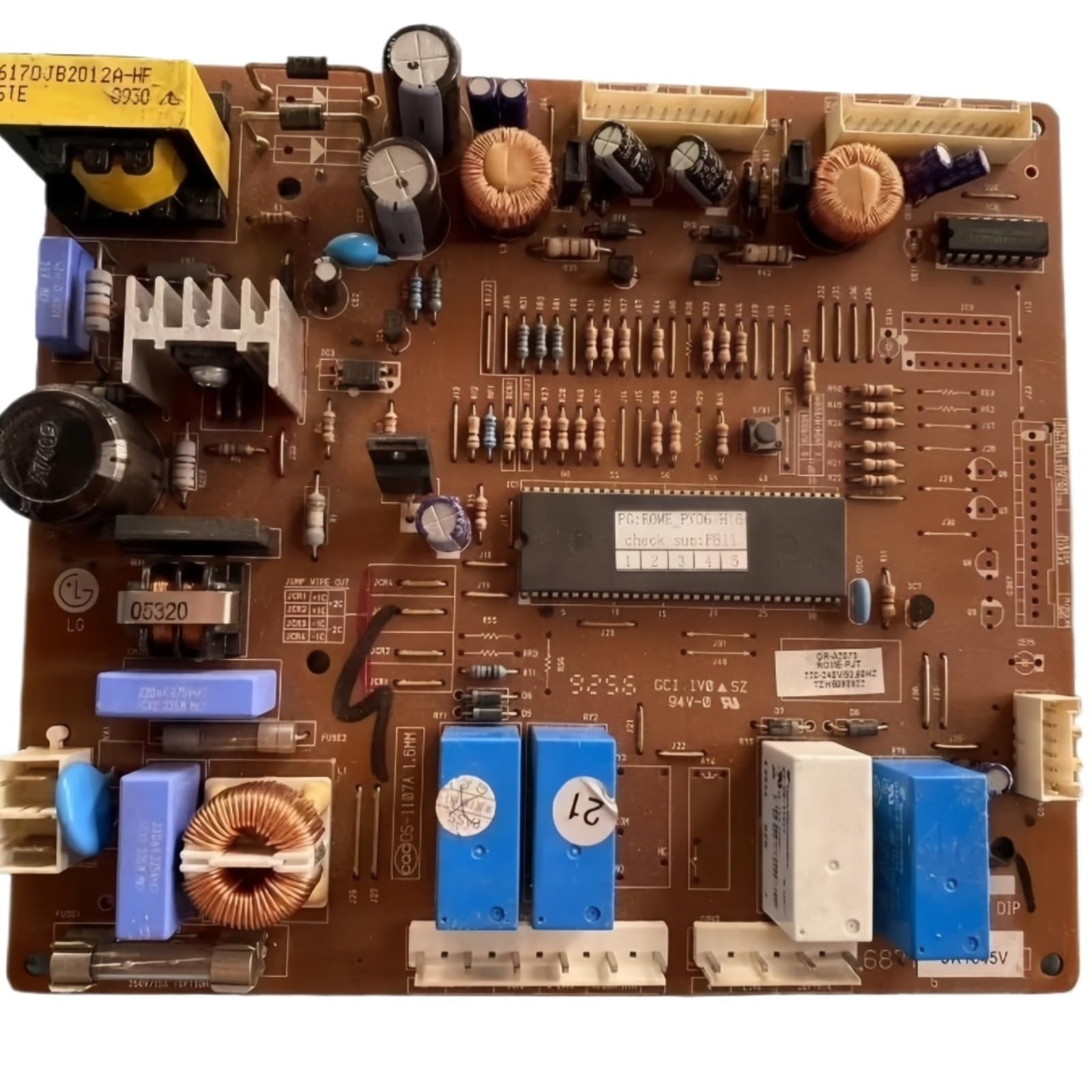 Placa base de refrigerador con control electrónico eficiente para modelo EBR33795501 5