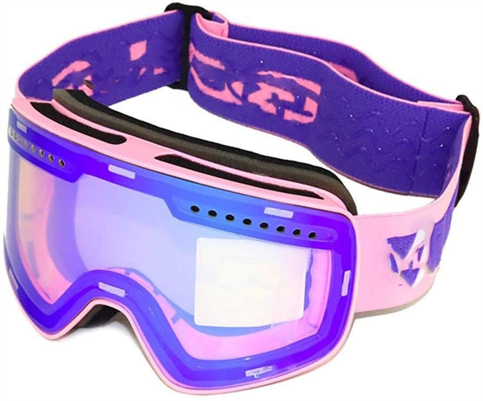 Lunettes de Ski Ultra-ventilées pour Enfants réglables pour Enfants Snow Snowboard Snowboard Lunettes de Sport - pour Les Jeunes Enfants et Adolescents compatibles avec Un Casque Lunettes de Moto Ski