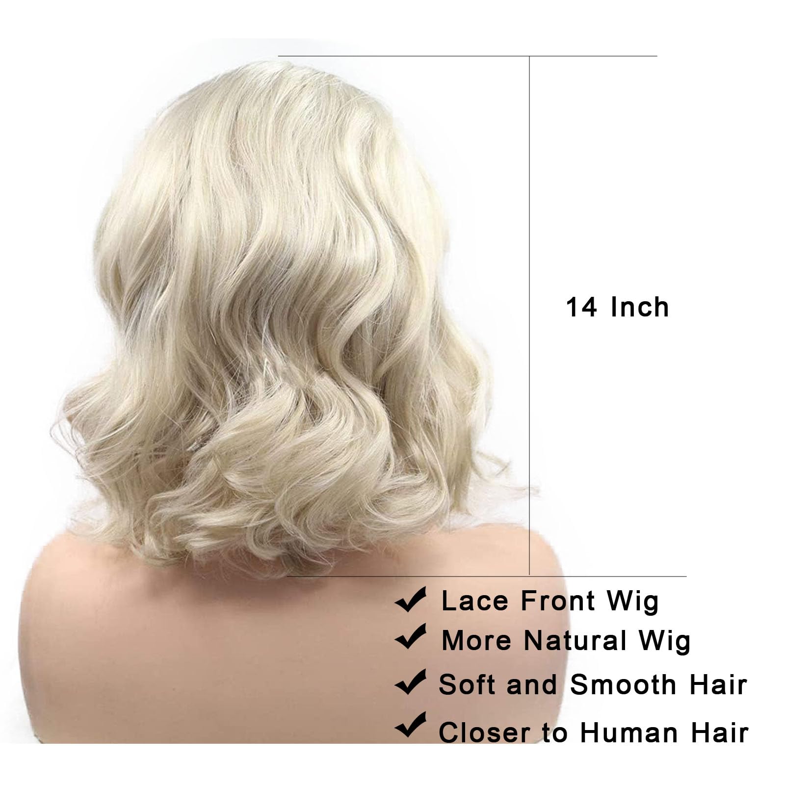 Amazon.com : AFBeauty 613 Blonde Short Curly Bob Wig 