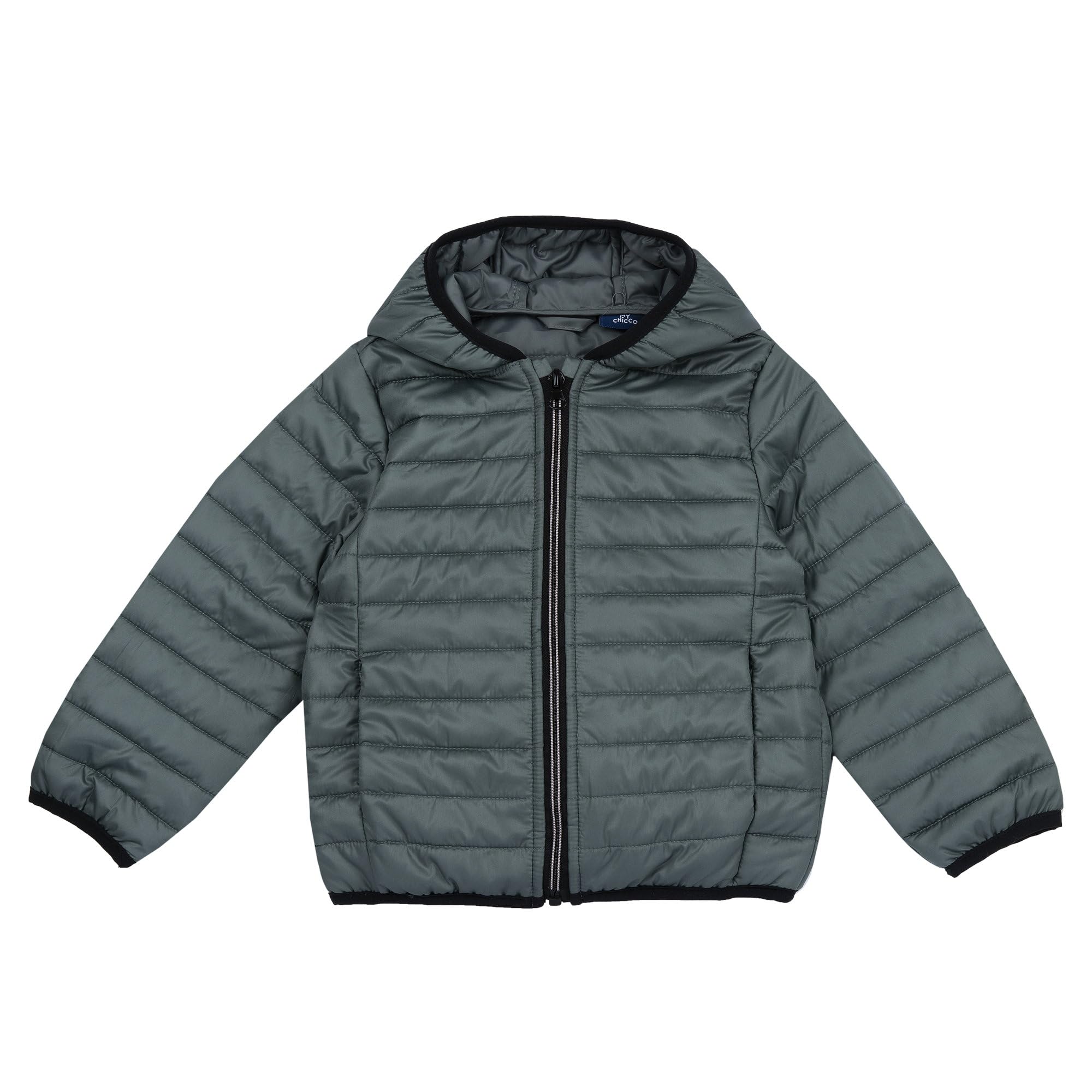 Chicco, Giubbotto Bambino, Giubbino 120 g, con Cappuccio e Pratica Chiusura a Zip, Lavabile in Lavatrice, Abbigliamento Bambino, Designed in Italy