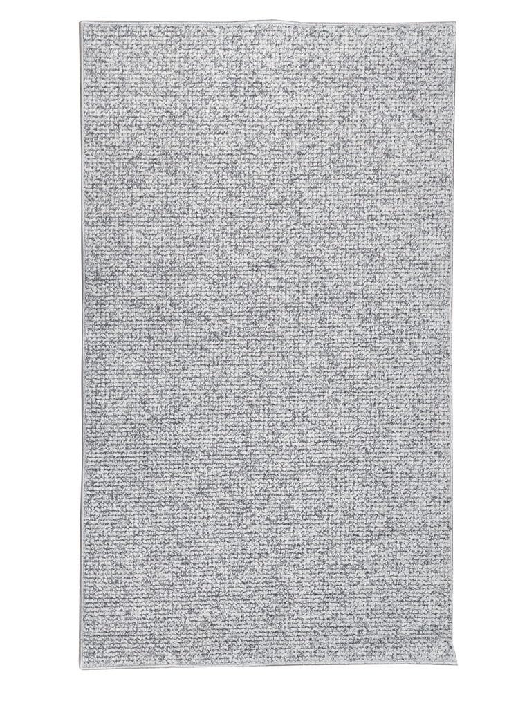 Tadi & Imperio1979 Tappeto ingresso, tappeto ad anelli grandi, tappeto quadrato entrata, disponibile in beige, 100 x 100 cm
