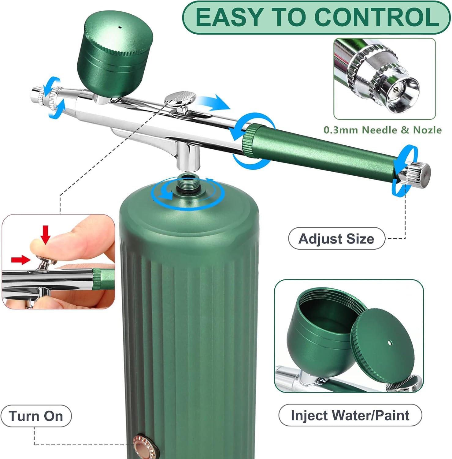 Airbrush Kit with Compressor - Image 2