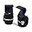 Gymreapers Weight Lifting Hooks (Pair), Heavy Duty Power Wrist Straps Hand Grip Support For Deadlifts, Pull Ups, Shrugs - Gym Gloves For Men and Women (Navy)
