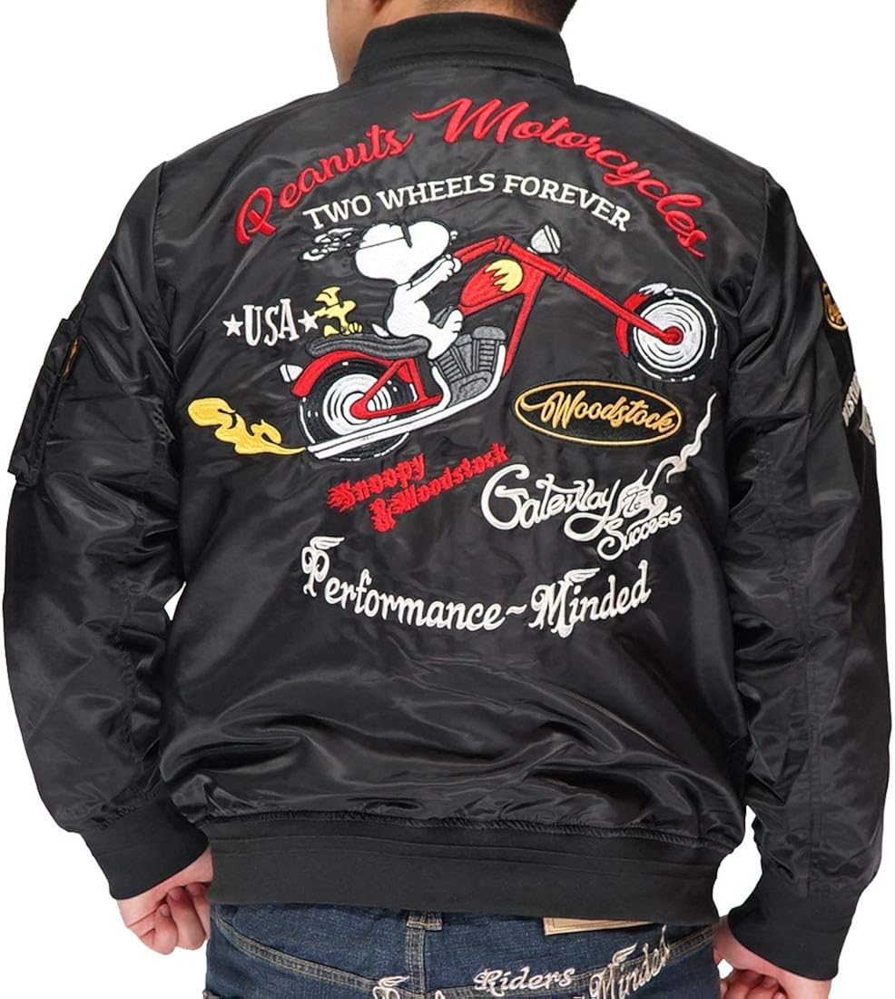 Flagstaff スヌーピー Ma 1 ジャケット アウター バイク コラボ 予約販売品 フライトジャケット フラッグスタッフ Flagstaff スヌーピー Ma 1 ジャケット アウター バイク コラボ 予約販売品 フライトジャケット フラッグスタッフ