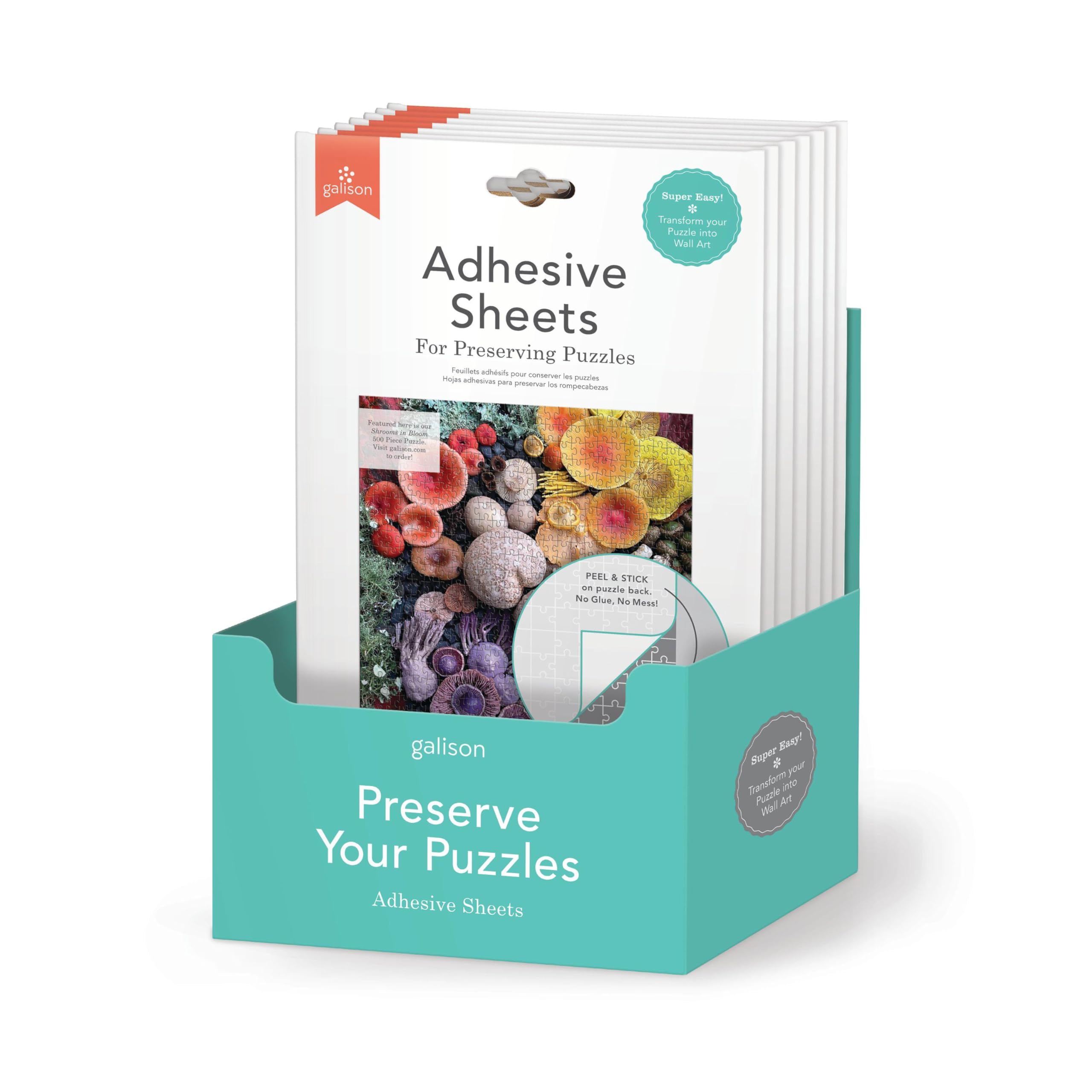 Puzzle Glue Sheets (6 Units) with CDU