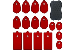 FOXPEED TENS Unit Replacement Pads - Essential Relief, Extended Use, Unmatched Compatibility