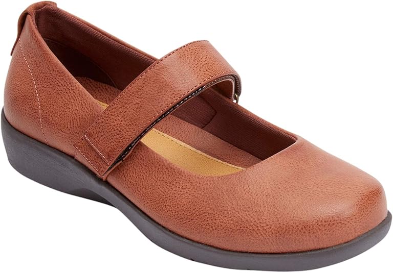 Wide width mary jane flats Clearance
