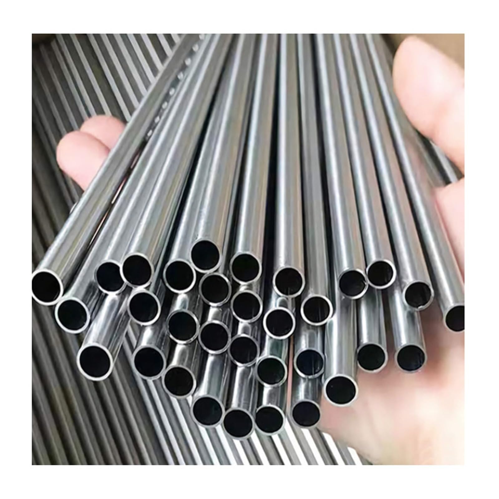 rura miedziana, 2-5 szt. rurek stalowych 304 ze stali nierdzewnej, kapilarnych, średnica zewnętrzna 4 mm, precyzyjnych, pustych(3pcs 300mm,Thickness 9mm)